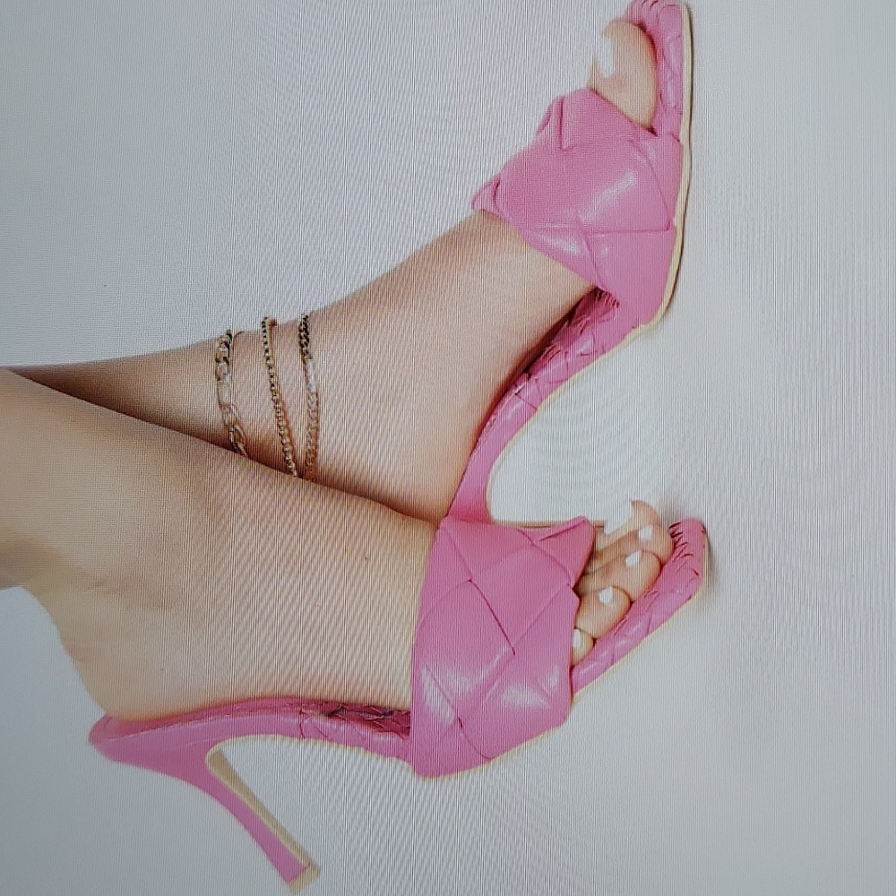 Cherish Me heeled sandals -pink